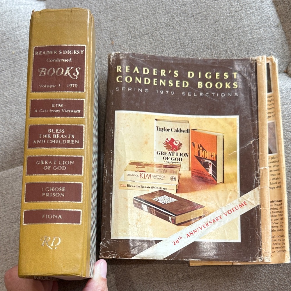 Reader's Digest Condensed Books - Brown Edition